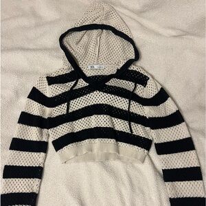 Zara knit hoodie